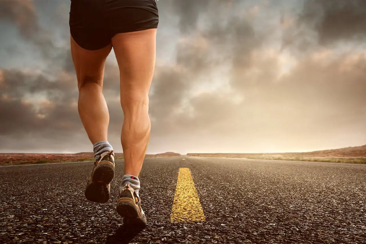 hamstring blessure iemand die rent|